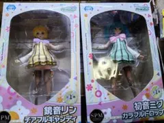 初音ミク　鏡音リン　フィギュアセット