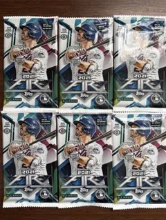 Topps トップス Fire 2021年版 メジャーリーグカード 6パック