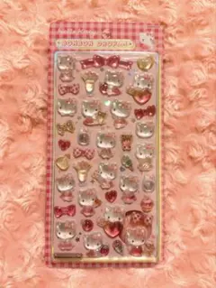 【新品正規品】ボンボンドロップシール ハローキティ 第2弾