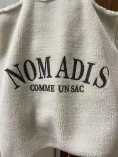 NOMADIS フリース トートバッグ アイボリー