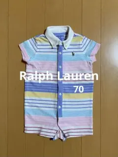 Ralph Lauren ラルフローレン ベビー 半袖 ロンパース 6M 70