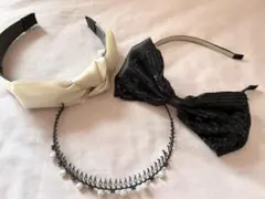 カチューシャ　3点セット