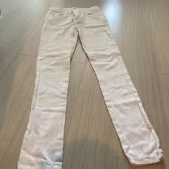 スキニーパンツ ホワイト