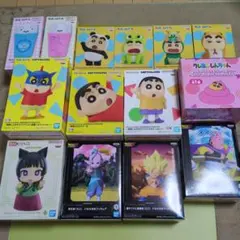 プライズ 14個 クレヨンしんちゃん10種 猫猫 ドラゴンボールDAIMA3種