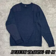 【DULUTH TRADING CO】ニットセーター　ネイビー　 M