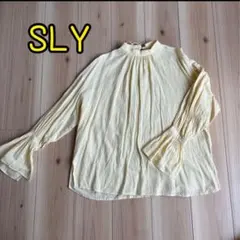 SLY☆フリル袖ブラウス