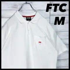 FTC 半袖 ポロシャツ ワンポイントロゴ M ホワイトのサムネイル
