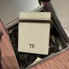 TOM FORD ポーチ ホワイト TFロゴのサムネイル