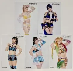 ルーキー・オブ・スターダム 開幕記念2026　新人6人ポートレート 2枚セット スターダム ルーキー・オブ・スターダム 2026 開幕記念 新人6人ポート