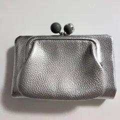 ear PAPILLONNER イアパピヨネ がま口 折り財布 シルバーのサムネイル