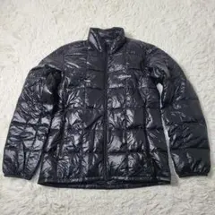 《美品》モンベル スペリオダウンジャケット インナーダウン ブラック メンズM