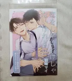 特典のみ　恋をしたいわけじゃないけれど　アニメイト限定小冊子