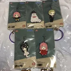 6種コンプ　SPY×FAMILY ラバーマスコット Vol.2