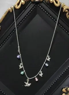 【新品·未使用】小鳥ネックレス