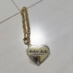 JOLIE JOLI ハート型チャーム ゴールドカラー