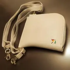 アーノルドパーマー L字 コンパクト財布 ミニ財布 ベージュ 新品 未使用