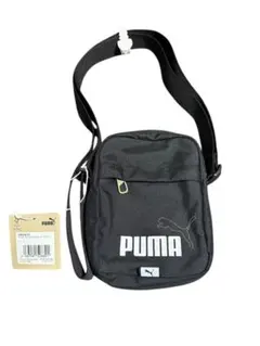 PUMA フェーズエレメンタルポータブル　ショルダーバッグ　ブラック