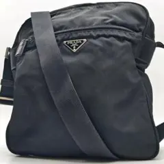 プラダ ショルダーバッグ 三角ロゴ ブラック テスートナイロン