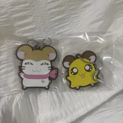 ハム太郎　一番くじ　ラバーチャーム　ちび丸ちゃん　マフラーちゃん