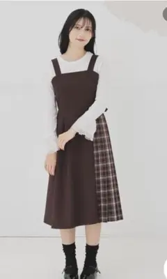 プリーツ切替ジャンスカ　Honeysのサムネイル