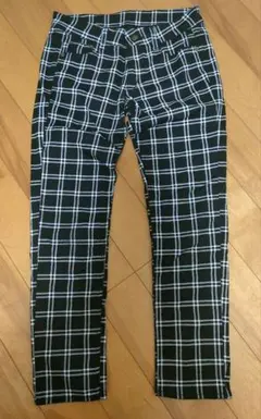 チェック 長ズボン　パンツ　レディースのサムネイル