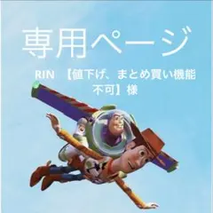 RIN 【値下げ、まとめ買い機能不可】 様専用ページ