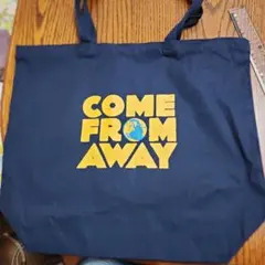 浦井健治さん舞台「COME FROM AWAY 」トートバッグ ネイビーのサムネイル