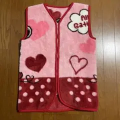 ミッキー・ミニー好き必見！ラクに着れる！一枚羽織るのに便利！フリースベスト