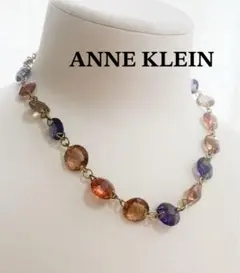 ANNE KLEIN マルチカラー ビジュー ネックレスのサムネイル