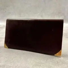 Yves Saint Laurent レザー ブラウン 長財布 8403のサムネイル