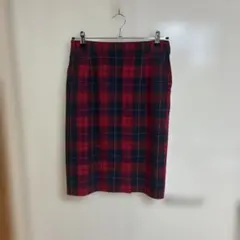 チェックタイトスカート