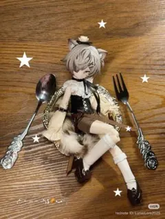 ニャニャニャ次元　喵喵喵次方　bjd キジトラ猫　特典