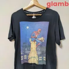 glamb グラム スパイダーマン？ Tシャツ ブラック サイズ2のサムネイル