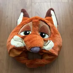東京ディズニーリゾートズートピア　ニック　被り物　ファンキャップ