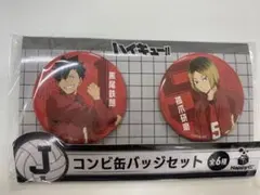ハイキュー!! Happyくじ　J賞 コンビ缶バッジセット