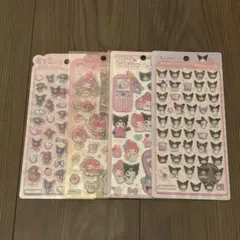 【正規品】　サンリオ　マイメロ　クロミ　ボンボンドロップシールミニ　うるちゅる