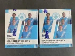 2025/26 Topps マンチェスターC Team Set 未開封2ボックス - メルカリ