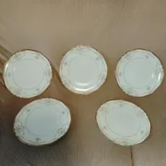 [昭和レトロ]ノリタケ27センチ大皿 5枚セット
