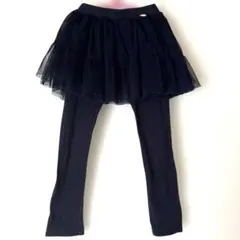 プティマイン チュールスカート　120㎝　紺色