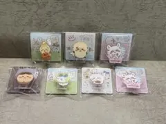 ちいかわ アクリルシーンクリップ ビスケット うさぎ　ハチワレ　モモンガ　ラッコ