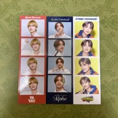 高橋恭平　フォトカード3枚セット