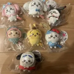 ぷちミニマスコット 7種セット ちいかわ サンリオキャラクター コラボ 第1弾