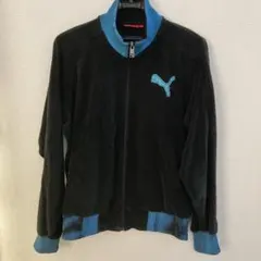 【きてぃ様専用】PUMA ジャージ M ブラック/ブルー