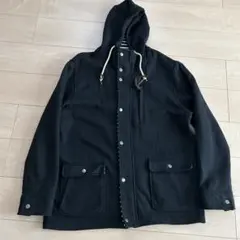 FOR TOMORROW フード付きブラックジャケット