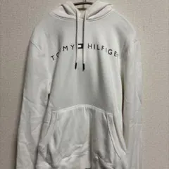 TOMMY HILFIGER ホワイト フードパーカー S/P