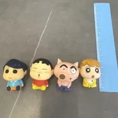 クレヨンしんちゃん ミニフィギュア 4体セット