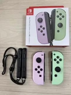NintendoSwitch ジョイコン パステルパープル/グリーン