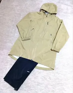 ワークマン　高撥水レインコートとレインパンツのセット　　Lサイズ