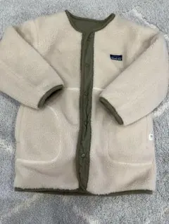 値下げ　ビームスミニ　110 リバーシブル　フリースジャケット