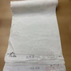 b64 正絹　着物　反物　白生地　色無地　地紋　薔薇柄・紗綾形　未使用 b64 正絹 着物 反物 白生地 色無地 地紋 薔薇柄・紗綾形 未使用 - メルカリ